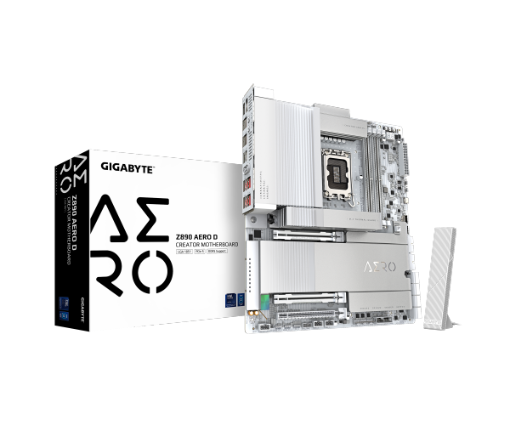 תמונה של לוח לאינטל דור 15 Gigabyte Z890 AERO D DUAL10GB LAN WIFI 7