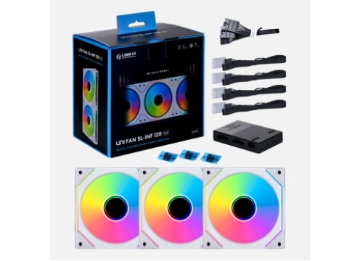 תמונה של Lian-Li Cooler 120mm SL-INF (UF-SLIN120-3W) UNI White 3-Fan