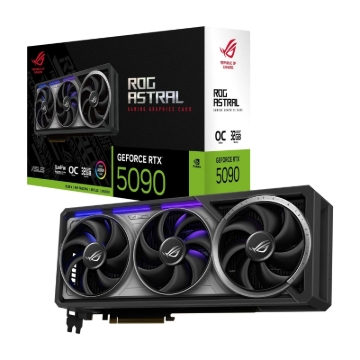 תמונה של כרטיס מסך ASUS GeForce RTX 5090 ROG Astral OC 32GB GDDR7 (90YV0LW0-M0NA00)
