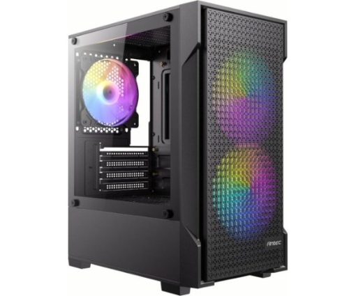 תמונה של מארז Antec VX100M ARGB 3X ARGB 120mm Fan Micro-ATX Mini Tower