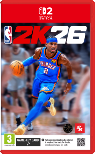 תמונה של NINTENDO SWITCH 2 NBA 2K26 הזמנה מוקדמת GAME KEY CART