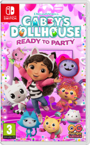 תמונה של GABBYS DOLLHOUSE READY TO PARTY NINTENDO SWITCH הזמנה מוקדמת