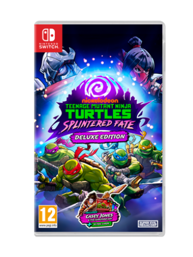 תמונה של TEENAGE MUTANT NINJA TURTLES SPLINTERED FATE DELUXE EDITION NINTENDO SWITCH