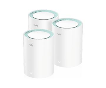 תמונה של מגביר טווח Cudy M1500 AX1500 MESH WIFI6 System 3 pack