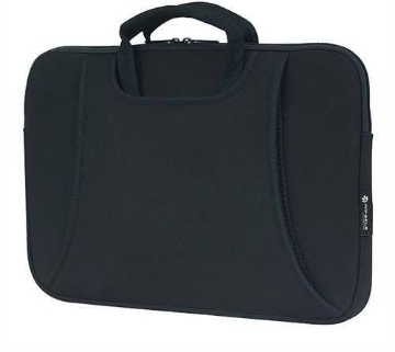 תמונה של תיק מעטפת עם ידיות ותאי איחסון עבור מחשבים ניידים בצבע שחור "14.1 NS-033BL