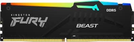 תמונה של ז.לנייח KINGSTON FURY BEAST RGB 16GB DDR5 6000MHZ CL30 EXPO XMP