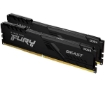 תמונה של זכרון לנייח Kingston Fury Beast Black 32GB 2X16 6000MHZ DDR5 C36