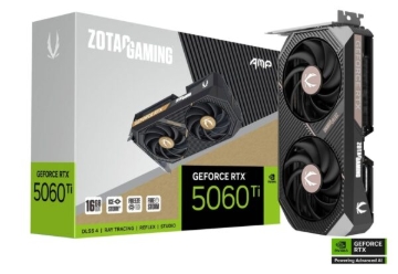 תמונה של כרטיס מסך ZOTAC GAMING GeForce RTX 5060 Ti 16GB AMP