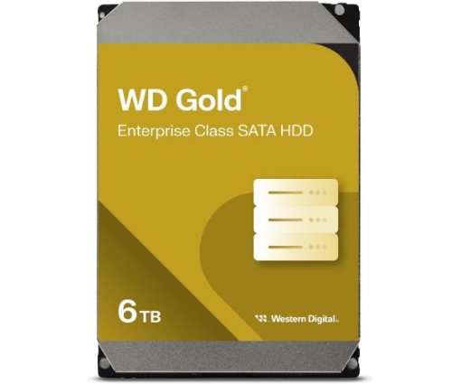 תמונה של דיסק פנימי WD 6TB Gold Enterprise 7200RPM 256MB Cache Sata III