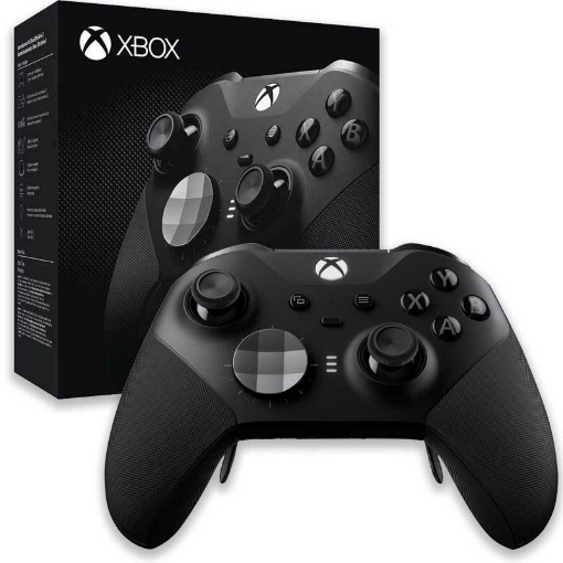 Picture of Black Xbox One Elite Series 2 Wireless Controller