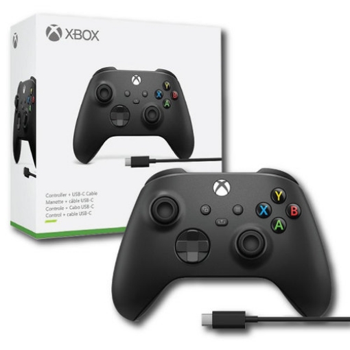 Picture of כולל כבל טעינה מקורי + Xbox Series Wireless Controller Black