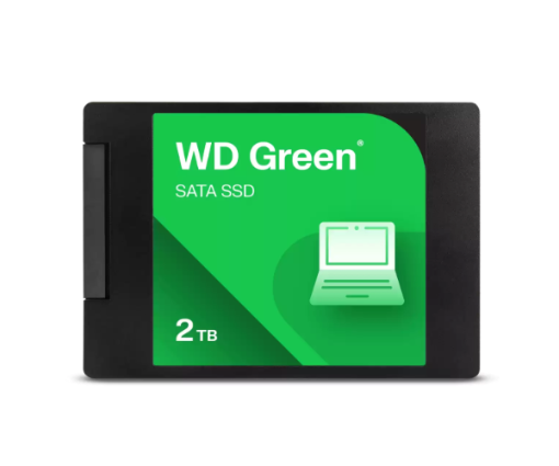 תמונה של דיסק פנימי WD Green 2TB SATA III SSD 2.5 up to 545MB/s Read
