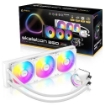 Picture of קירור נוזלי משולש Antec SKELETON 360 ARGB White INTEL/AMD