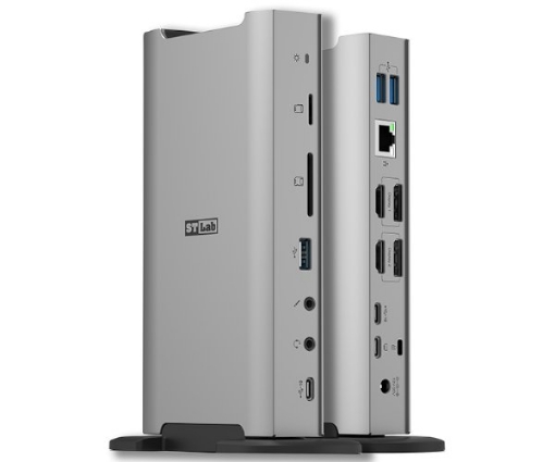 Picture of תחנת עגינה ST-LAB U-2630 USB 10G HDMI+DP DUAL 4K 100W DP Type-C