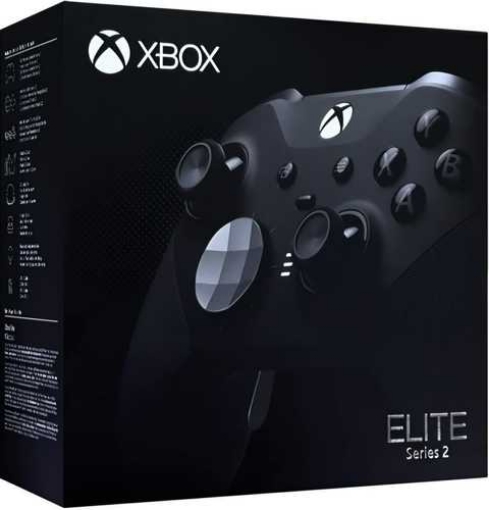Picture of Black Xbox One Elite Series 2 Wireless Controller