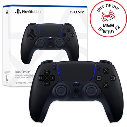 Picture of PLAYSTATION 5 DUALSENSE WIRELESS CONTROLLER BLACK יבוא