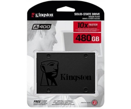Picture of דיסק פנימי 2.5 Kingston A400 480GB SSD 3D NAND