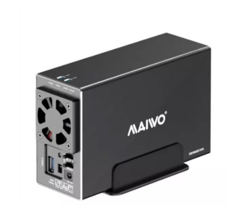 Picture of מארז חיצוני  ל-2 דיסקים MAIVO HDD 3.5 DUAL BAY USB3.2 RAID
