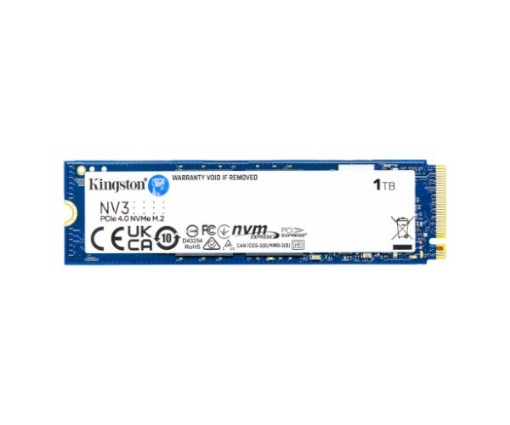 Picture of דיסק פנימי Kingston NV3 1TB NVME GEN 4.0 M.2 2280 6000/4000Mb/s