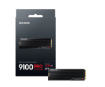 Picture of דיסק פנימי Samsung 9100 PRO W Heatsink 2TB Gen5 M.2 NVME 2.0