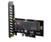 Picture of כרטיס הרחבה PCIe x4 to M.2 Adapter Support 2280 M.2