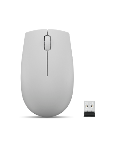 Picture of עכבר Lenovo 300 Wireless Compact Mouse Arctic Grey 1Y