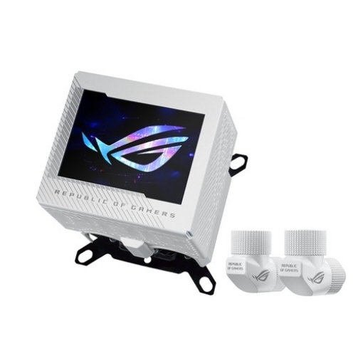 Picture of קירור נוזלי למעבד ROG RYUJIN III WB WHT CPU WATER BLOCK 3.5" LCD Asus