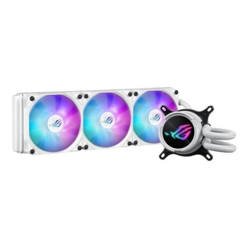 Picture of קירור נוזלי למעבד ROG STRIX LC III 360 ARGB LCD WHT AIO COOLER ASETEK SIGRID Asus