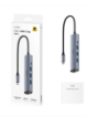 Picture of CUDY 6-IN-1 USB-C Hub with GbE & 4K@60Hz HDMI UH606