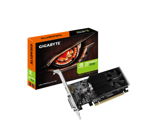 Picture of כרטיס מסך Gigabyte GT 1030 2GB DDR4 DVI HDMI Low Profile