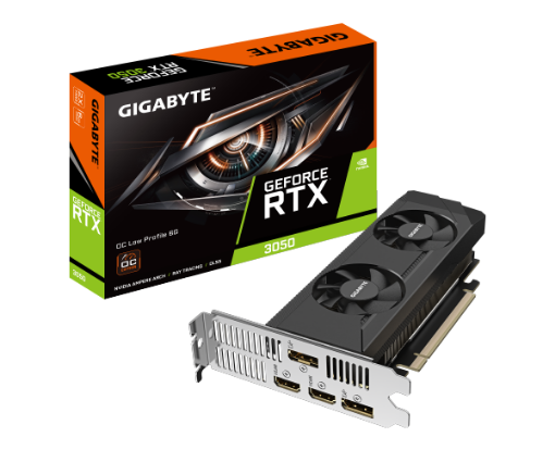Picture of כרטיס מסך Gigabyte GeForce RTX 3050 6GB Low Profile
