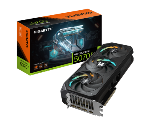 Picture of כרטיס מסך GIGABYTE GeForce RTX 5070 Ti GAMING OC 16G