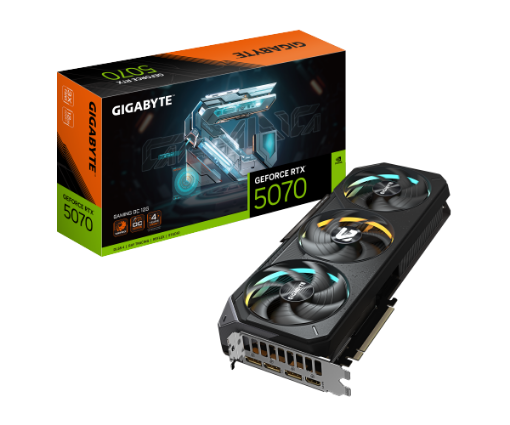 Picture of כ.מסך GIGABYTE GeForce RTX 5070 GAMING OC 12G