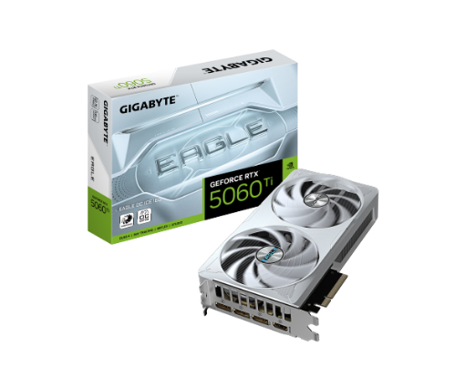 Picture of כרטיס מסך Gigabyte RTX 5060 Ti Eagle OC ICE 16GB White