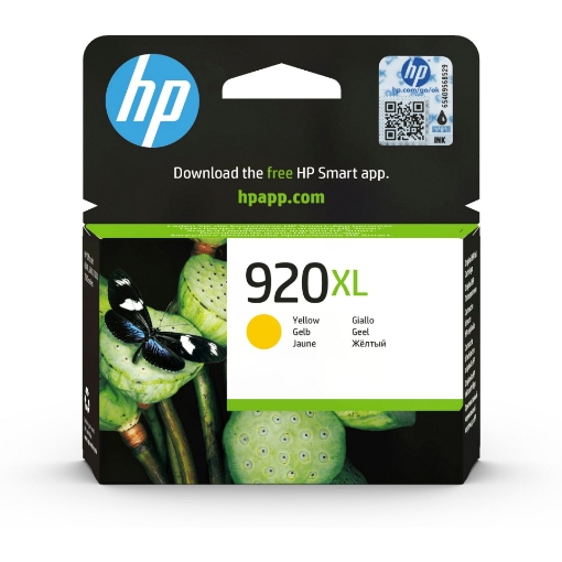 Picture of מילוי דיו 920XL צהוב CD974AE J6500