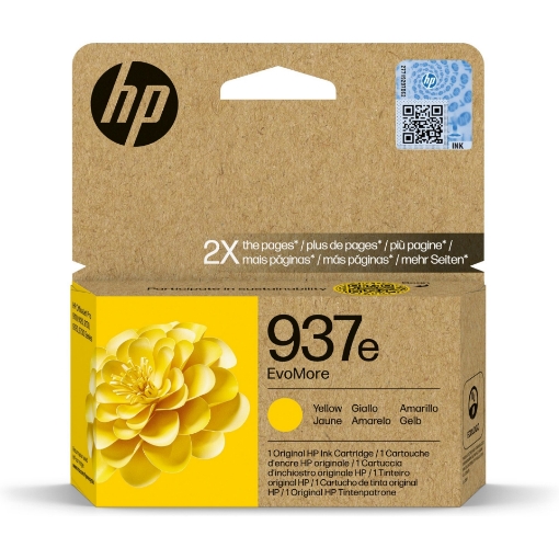 Picture of ראש דיו 937e XL צהוב  4S6W8NE  pro 9730
