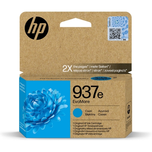 Picture of ראש דיו 937e XL ציאן  4S6W6NE  pro 9730
