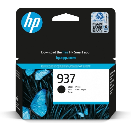 Picture of ראש דיו 937 שחור 4S6W5NE pro 9730