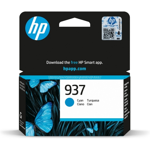 Picture of ראש דיו 937 ציאן 4S6W2NE pro 9730