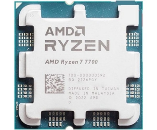Picture of מעבד AMD Ryzen 7 7700 Tray Gaming Processor PCIE 5.0 AM5 105W TDP