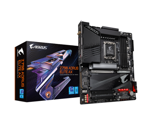 Picture of לוח Gigabyte Z790 AORUS ELITE AX DDR5 WIFI 6E 2.5GB Lan LGA1700 R
