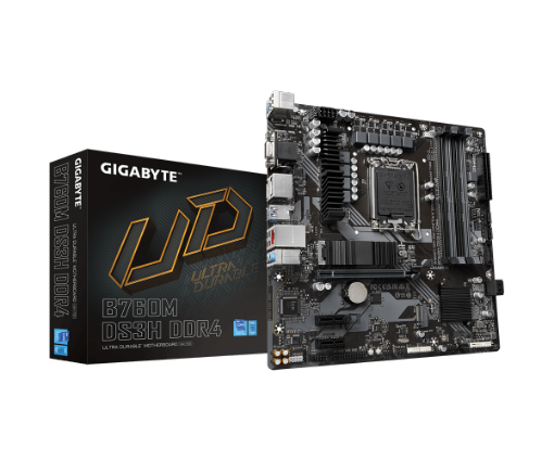 Picture of לוח Gigabyte B760M DS3H DDR4 LGA1700 MultiviewX4 Micro-Atx