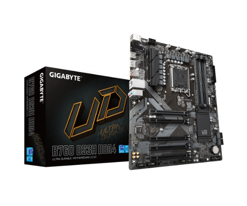 Picture of לוח Gigabyte B760 DS3H DDR4 ATX PCIE 4.0 DP HDMI LGA1700