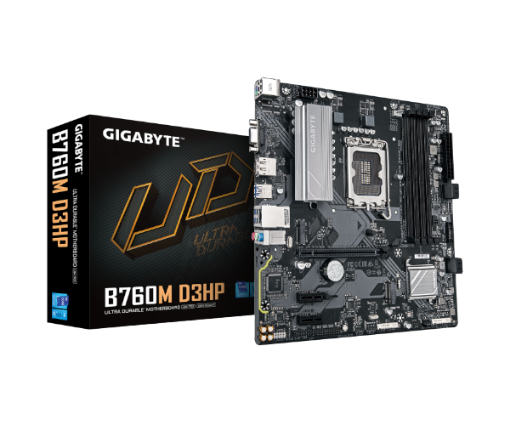Picture of לוח אם אינטל Gigabyte B760M D3HP DDR5 VGA HDMI DP LGA1700