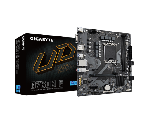 Picture of לוח אם אינטל GIGABYTE B760M E DDR5 DP HDMI VGA 1GbE lan LGA1700