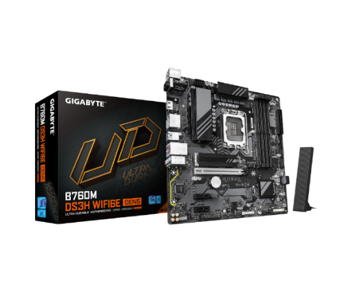 Picture of לוח אם Gigabyte B760M DS3H WF6E GEN5 Micro-Atx DDR5