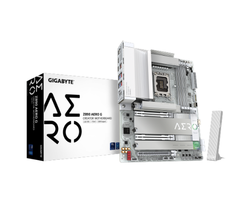 Picture of לוח לאינטל דור 15 Gigabyte Z890 AERO G DUAL 2.5 Lan 5Xm.2 TB4
