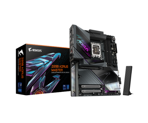 Picture of לוח לאינטל דור 15 Gigabyte Z890 AORUS MASTER 10GBE LAN WIFI7 ATX