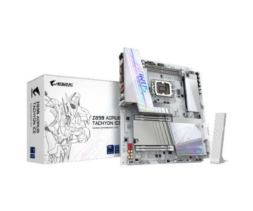 Picture of לוח אם Z890 AORUS TACHYON ICE ATX DDR5 WIFI BT LGA1851