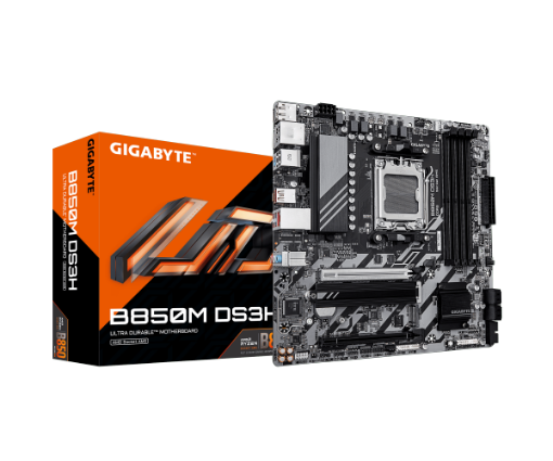 Picture of לוח אם GIGABYTE B850M DS3H DDR5 MICRO-ATX AM5 2.5GBE LAN